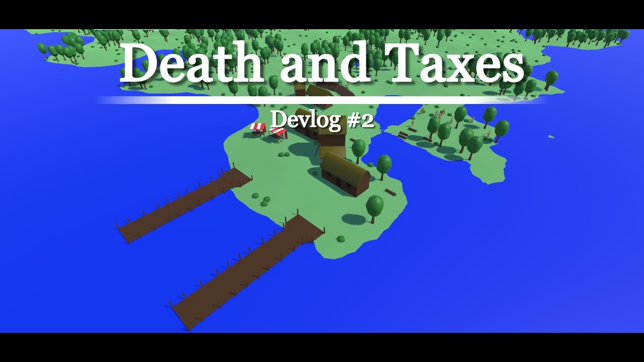 My NPCs Can Die Now And Pay Taxes | Devlog #2