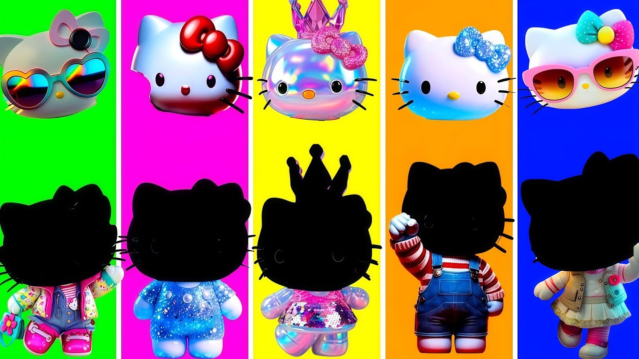 Wrong Eyes Challenge 👀 Funny Hello Kitty & Dame Tu Cosita Puzzle Game 