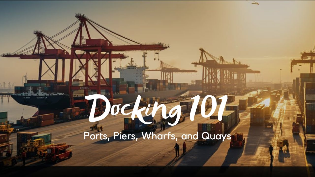Docking 101: Wharfs, Piers, Ports & Quays