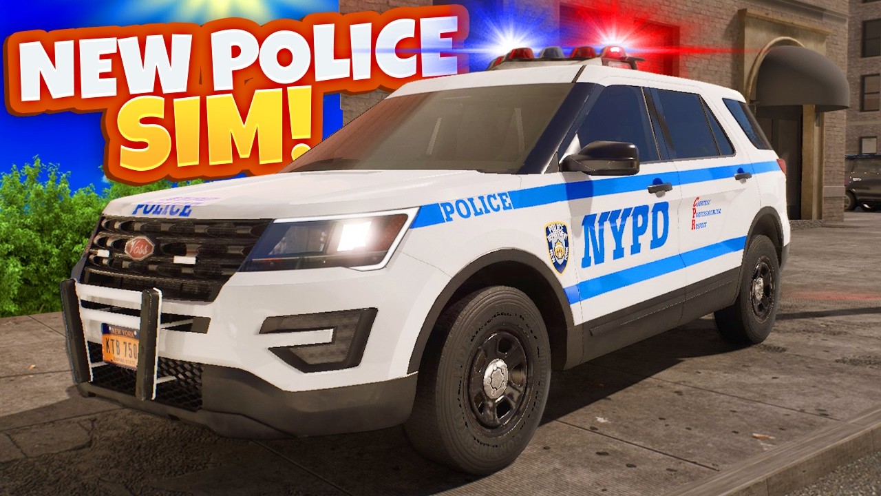 This NEW Police Simulator is a FUN MESS! (Responding)