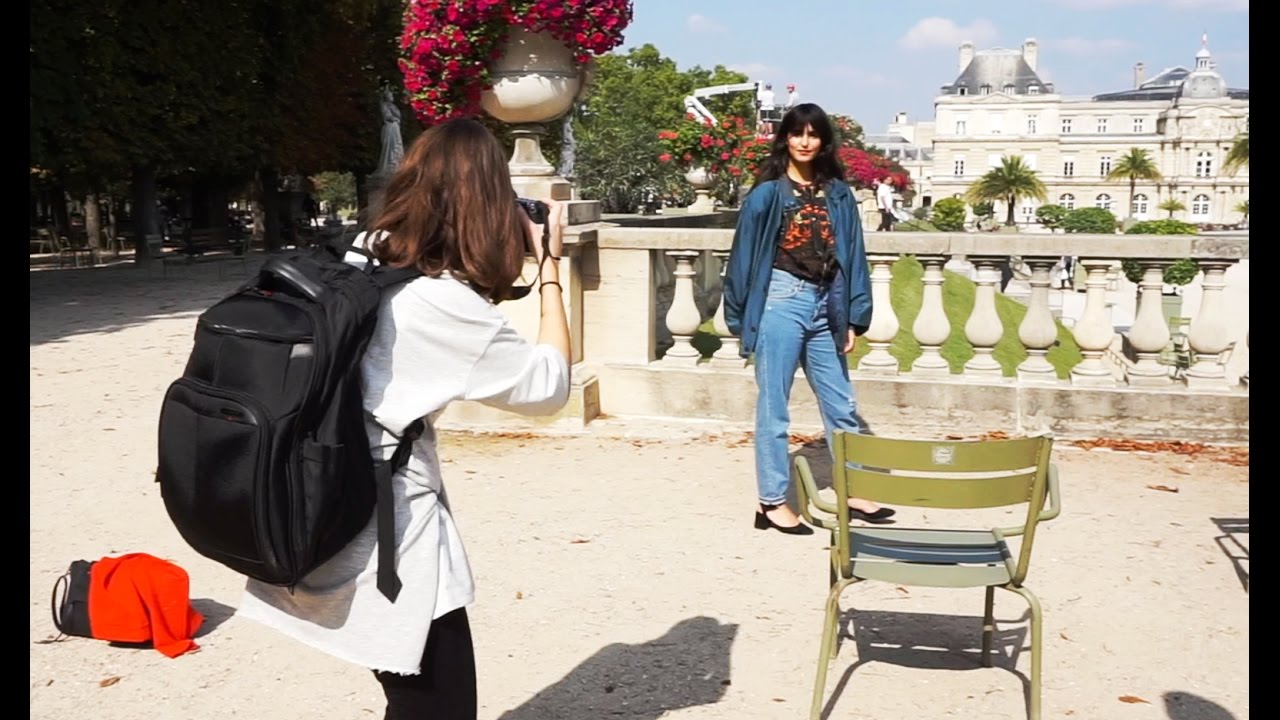 My First Photoshoot in Paris - Jardin du Luxembourg