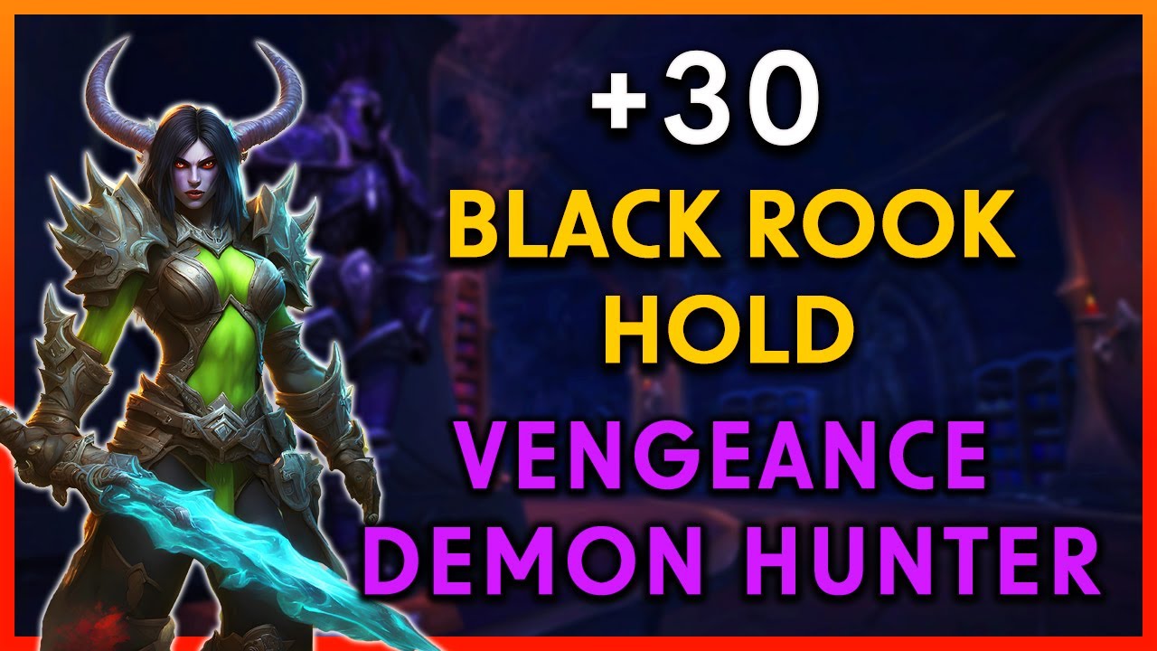 +30 Black Rook Hold - Fortified Bolstering ⚔️ Vengeance DH PoV | Dragonflight M+ Season 3