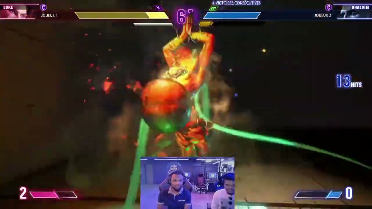 SF6 - Dhalsim Great Damage Combo stun