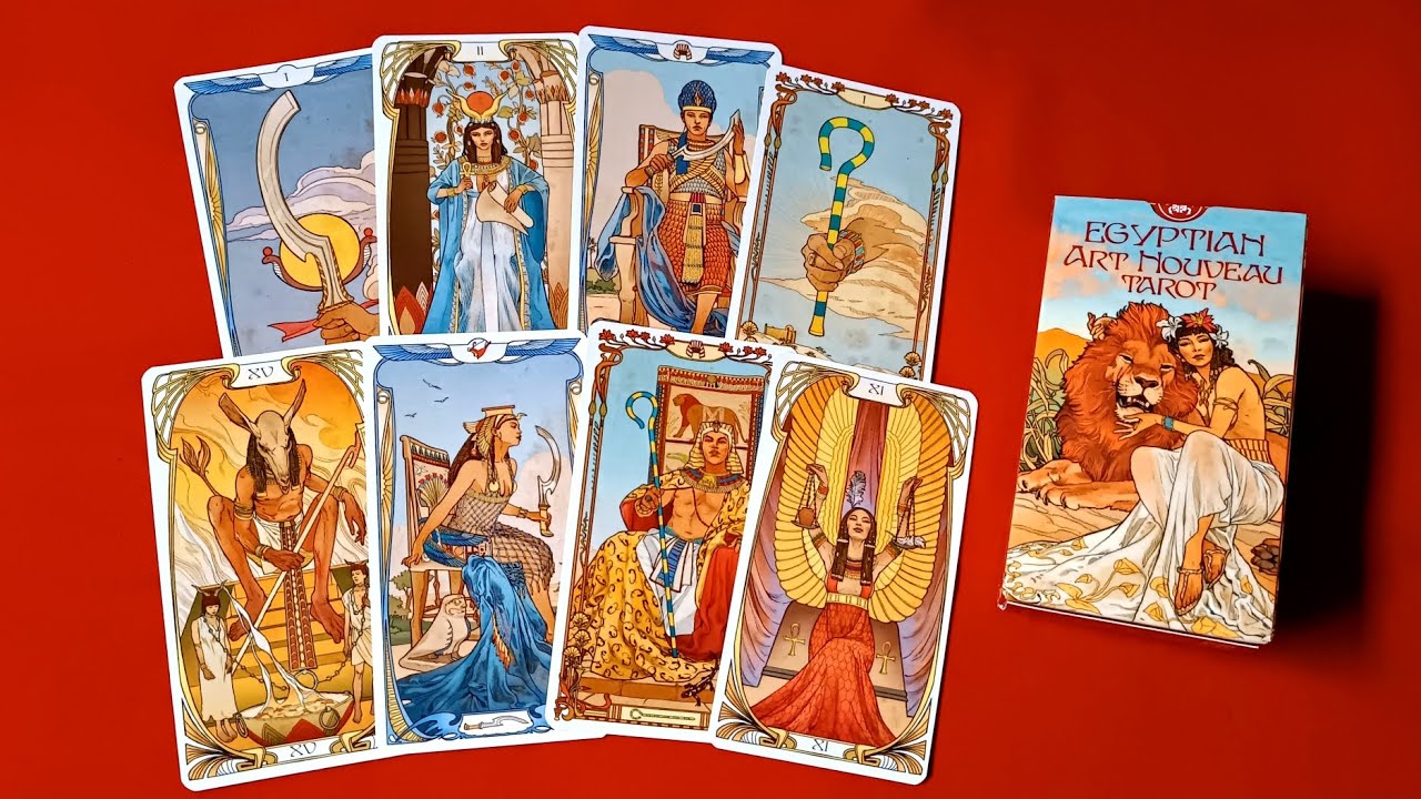 EGYPTIAN ART NOUVEAU TAROT - ANALISIS Y REVIEW  191