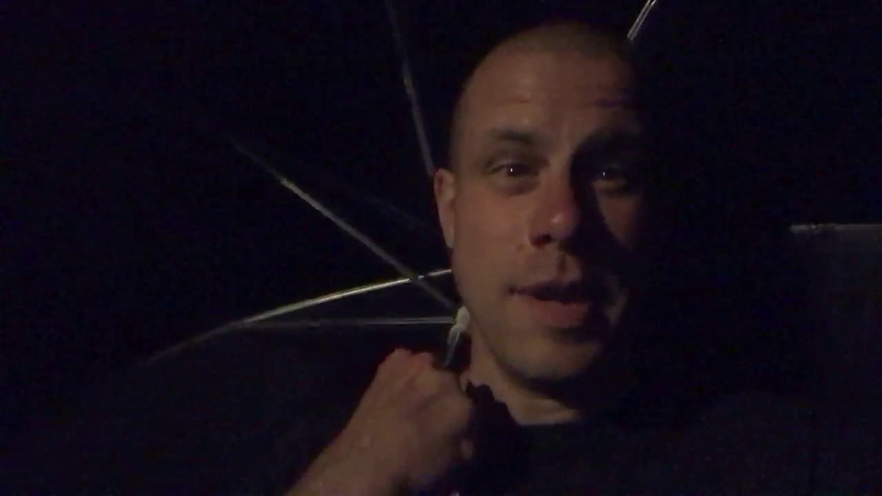 London Rain Storm Thunder +  lightening on the skyline Live