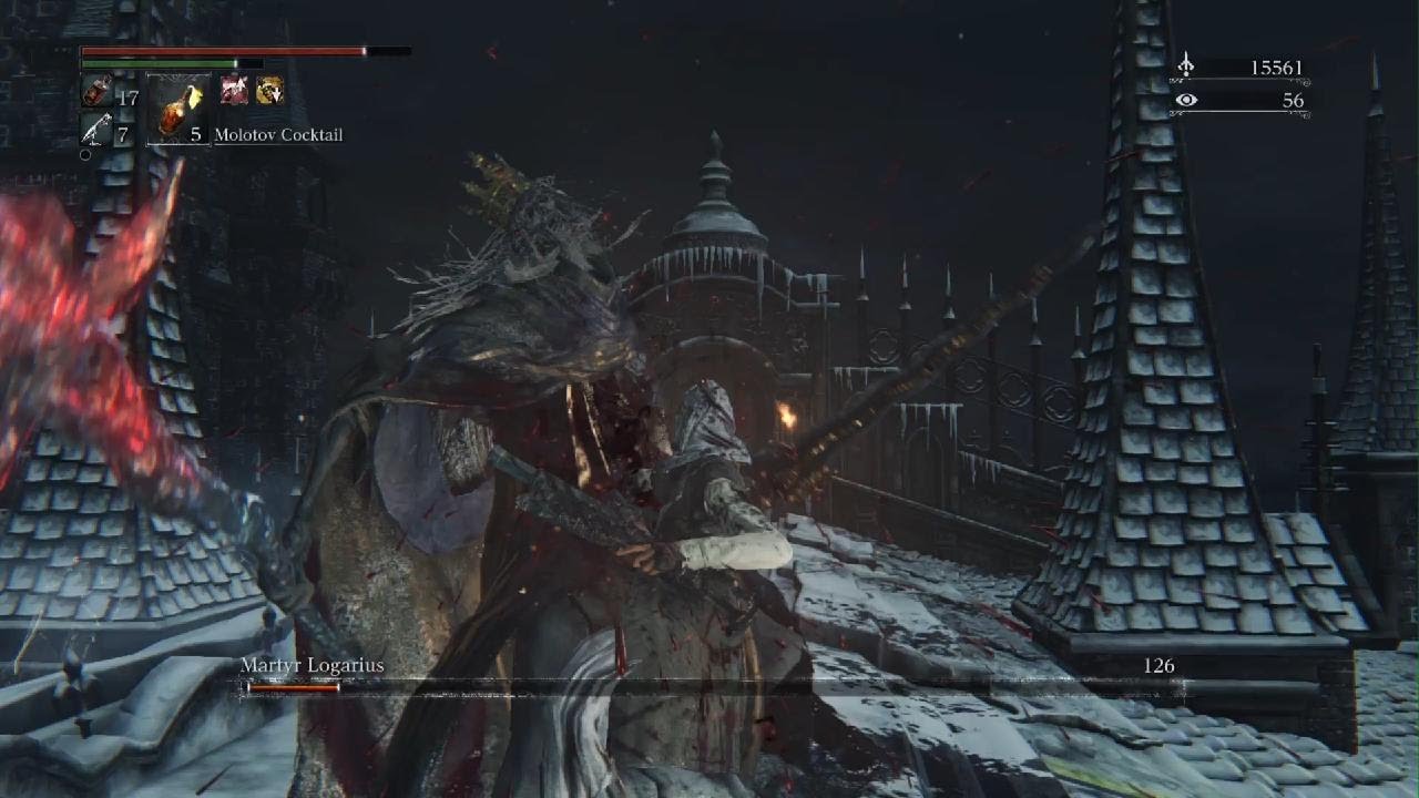 Bloodborne Martyr Logarius Overkill Easy Kill 2023