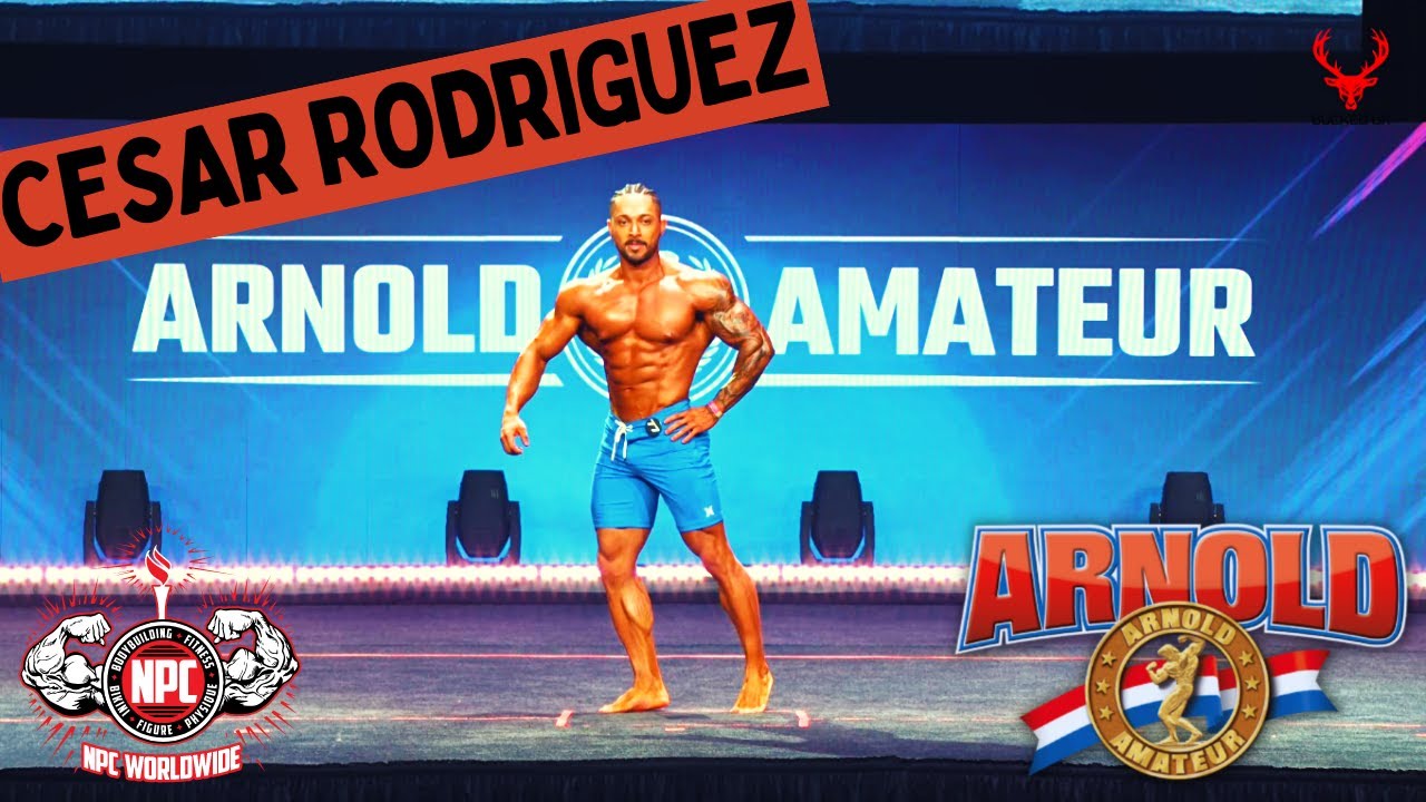 Arnold Sports Festival Amateur 2024 - Men's Physique Open B - Apresenta&ccedil;&atilde;o Atleta 77 Cesar Rodriguez
