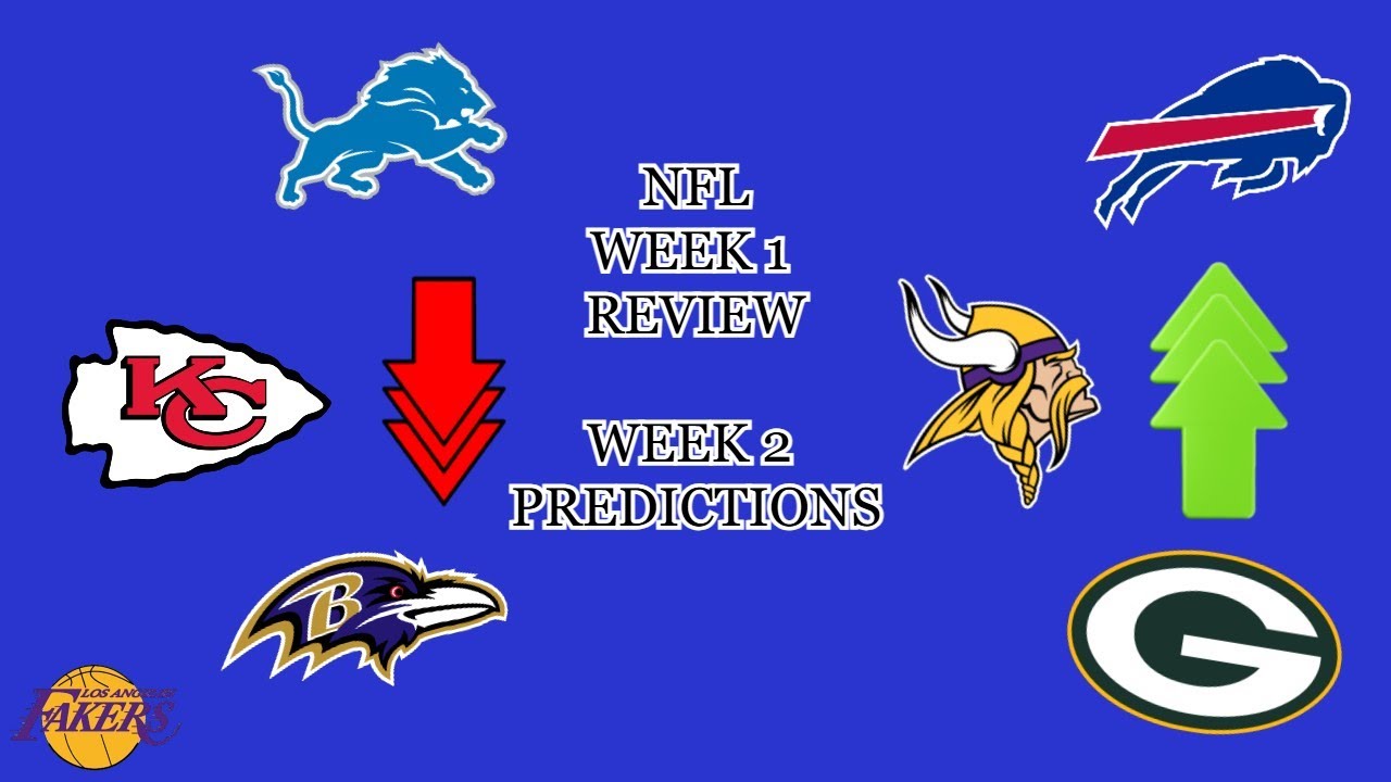 GAME OF THE YEAR? - NFL WEEK 1 REVIEW + WEEK 2 PREDICTIONS - LA Fakers NFL NITRO