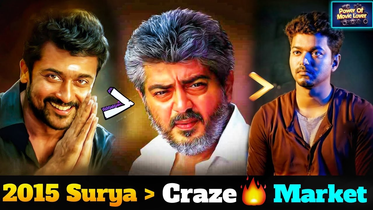 What Happend To Surya❓| Surya Vs Ajith Vs Vijay | Rajini kanth Kamal Hasan | Power Of Movie Lover