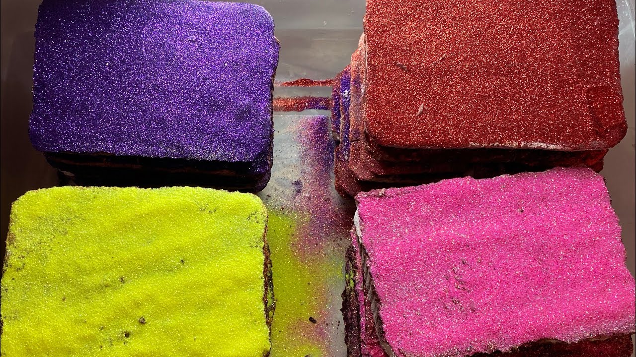 24 Reformed Gym Chalk Slabs | #ASMRMassCrushWeek