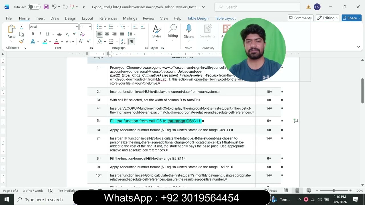 Exp22_Excel_Ch02_CumulativeAssessment_Web- Inland Jewelers | Excel Cumulative Grader Assignment