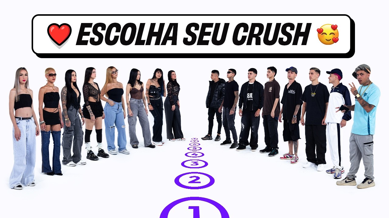 8 HOMENS vs 8 MULHERES | ESCOLHA SEU CRUSH 💜 EP. 07