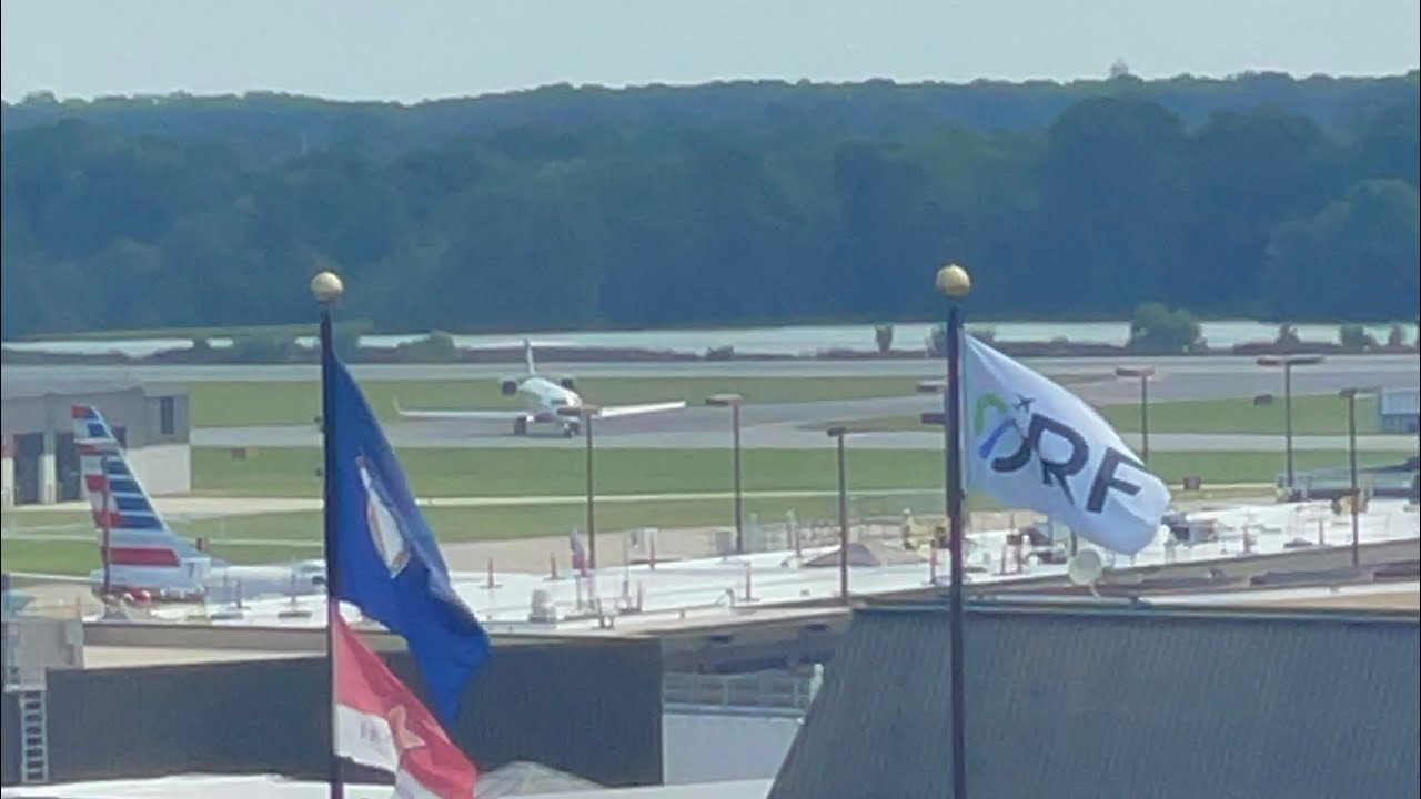 Plane watching at Norfolk international airport Va