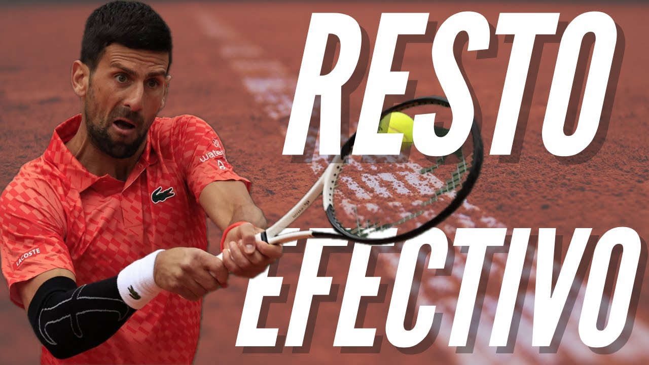 DEVOLUCIÓN EFECTIVA en TENIS | Tips para RESTAR MEJOR