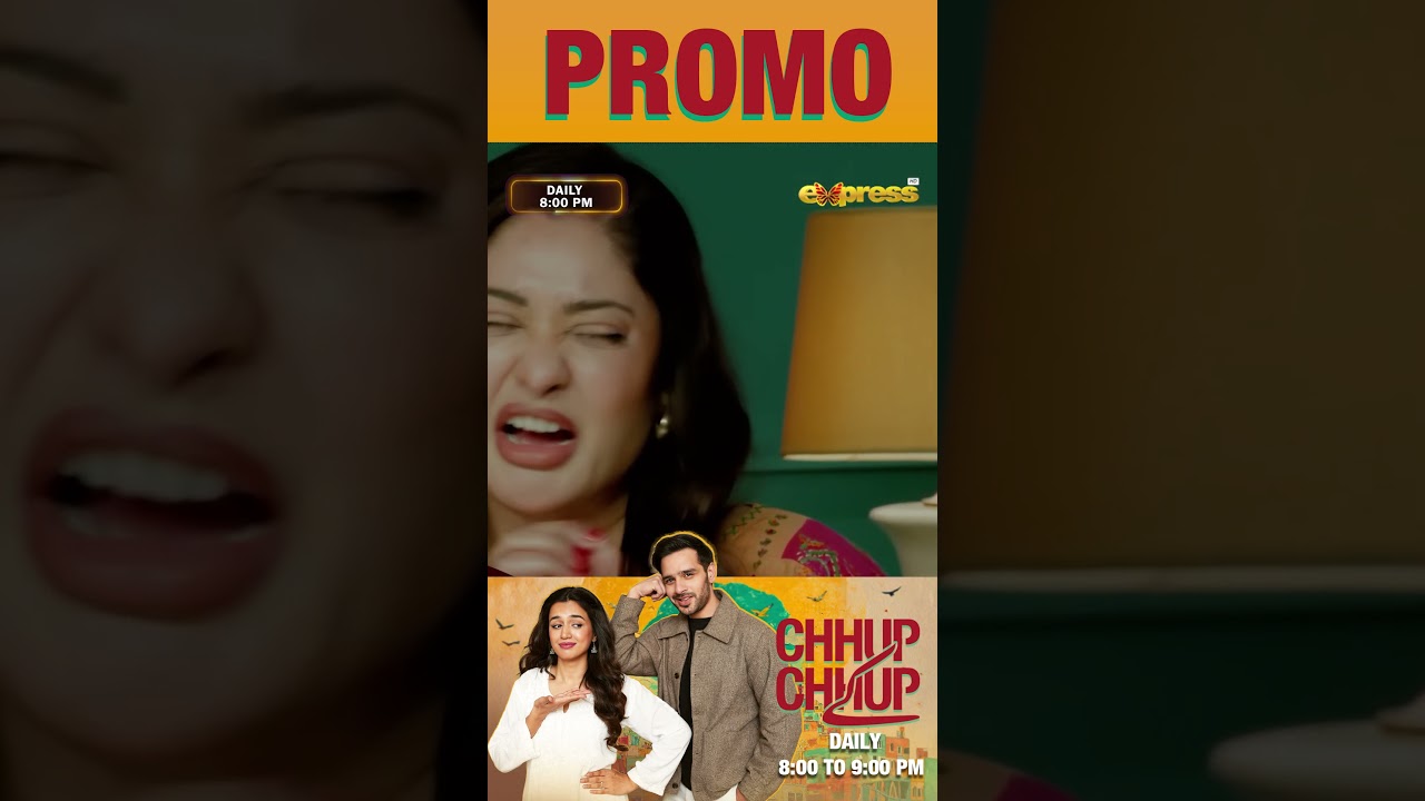 Chhup Chhup Kay Episode 19 | Promo Tonight | Usama Khan & Hira Khan | Express TV