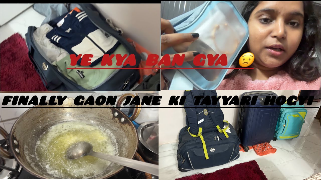 Finally gaon Jane ke liye hogye ready | ye kya bn rha h 😱