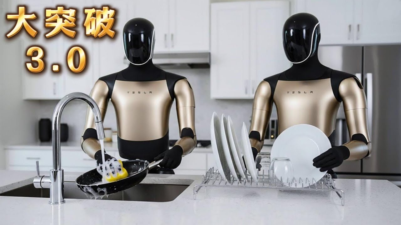 【独家泄露】马斯克疯了！特斯拉机器人3代竟能水下作业，颠覆你的想象！