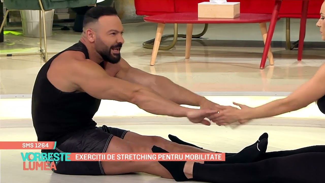 Exerciții de stretching pentru mobilitate