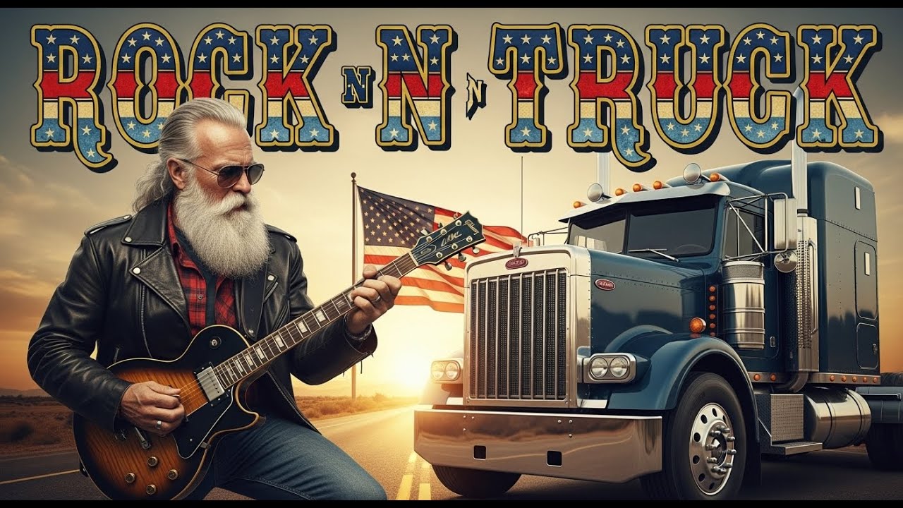 Best Highway Music for Trucks – Country Rock Edition | Rock Miami Diesel #HighwayMusic #TruckDriving