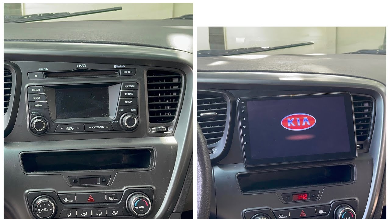 How to change Kia Optima 2013 stereo to android