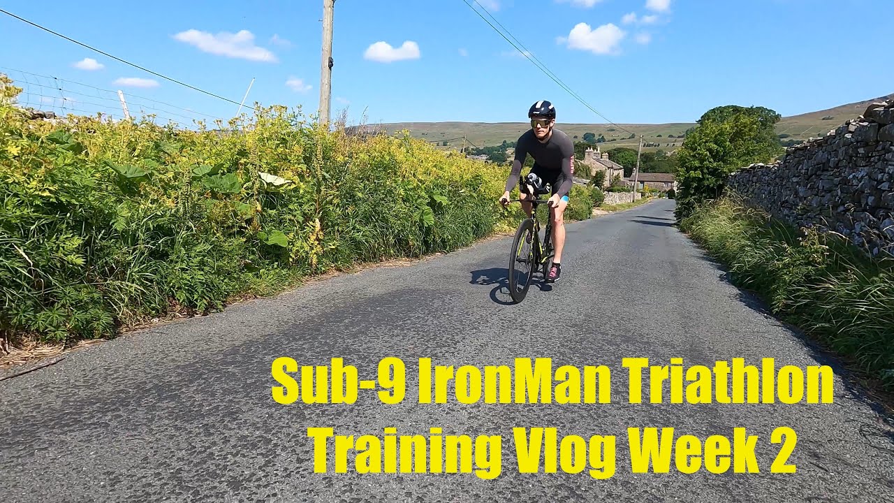 Sub 9 hour Ironman Triathlon || Training Vlog Week 2 || Rise & Fall
