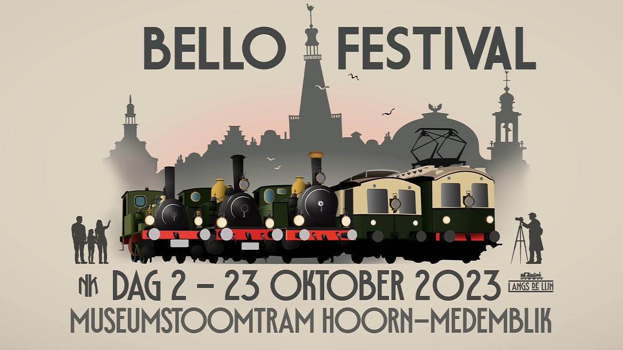 𝐋𝐚𝐧𝐠𝐬 𝐝𝐞 𝐋𝐢𝐣𝐧 | 𝐁𝐄𝐋𝐋𝐎 𝐅𝐄𝐒𝐓𝐈𝐕𝐀𝐋 | Dag 2 | 23 Oktober 2023 | Museumstoomtram Hoorn-Medemblik [HD]