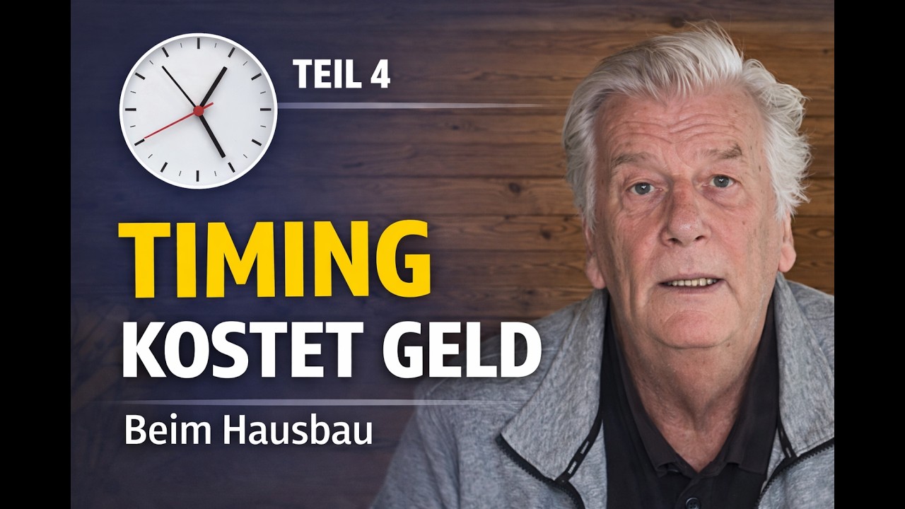 Teil 4 - Wann entscheide ich was? Je früher, umso besser