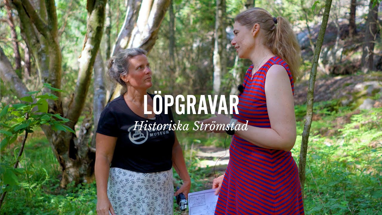 Löpgravar - Historiska Strömstad