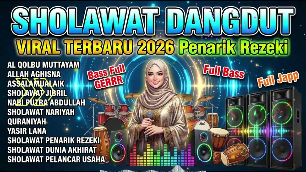 Lantunan Sholawat Nabi Pembawa Keberkahan | Membantu Rezeki Mengalir Lebih Tenang