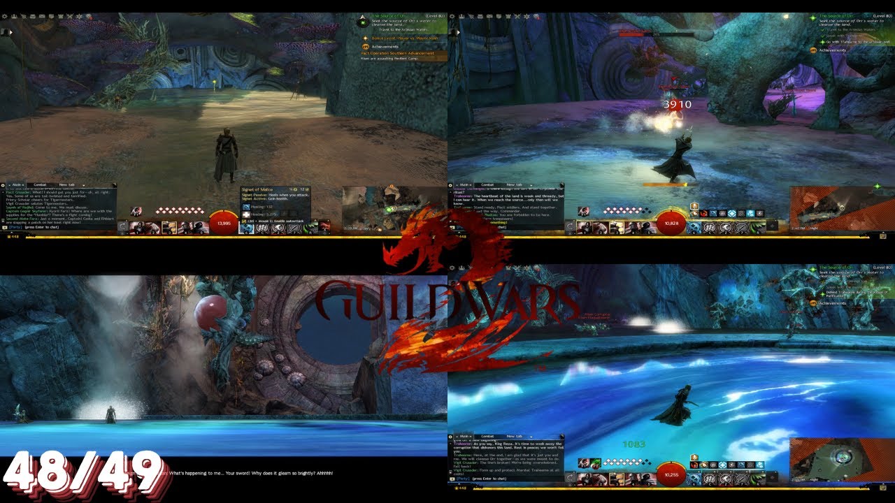 Личная история из Guild Wars 2 — Источник Орра 🌊💀