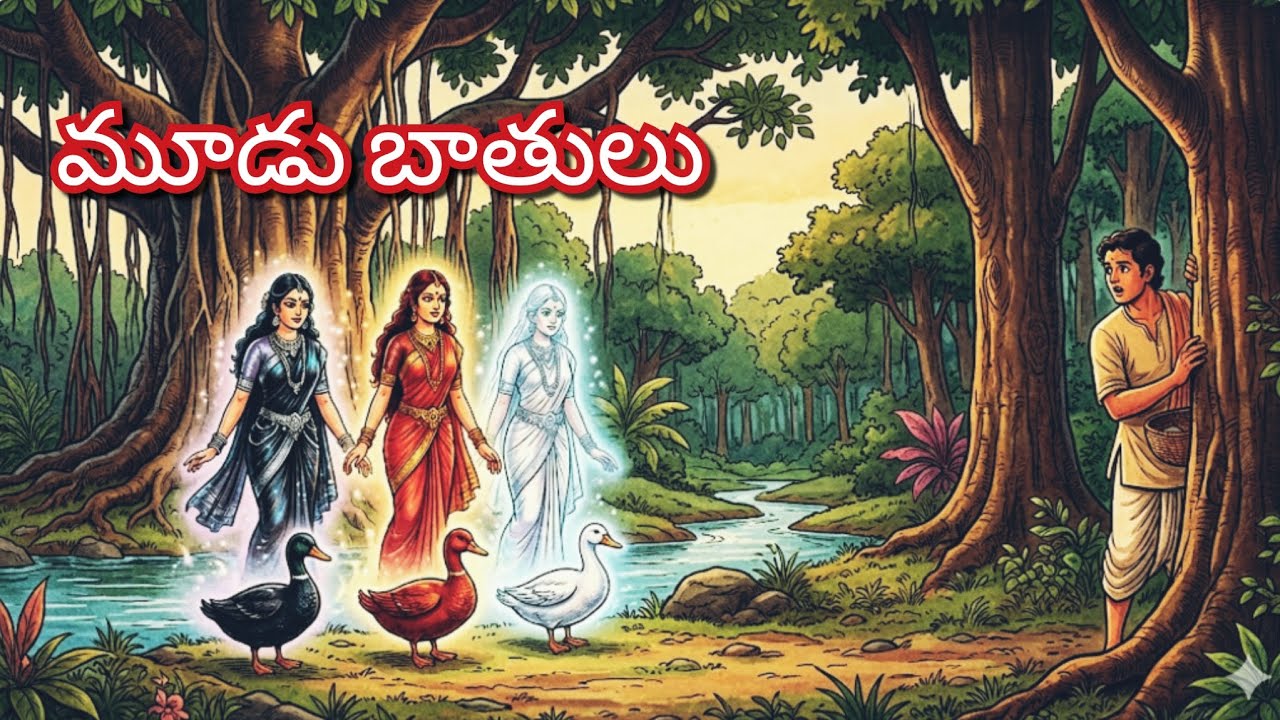 కార్యదక్షత ll కలసివచ్చిన అదృష్టం ll మూడు బాతులు ll Telugu Audiostories ll చందమామ కథలుlAnjali Kathalu