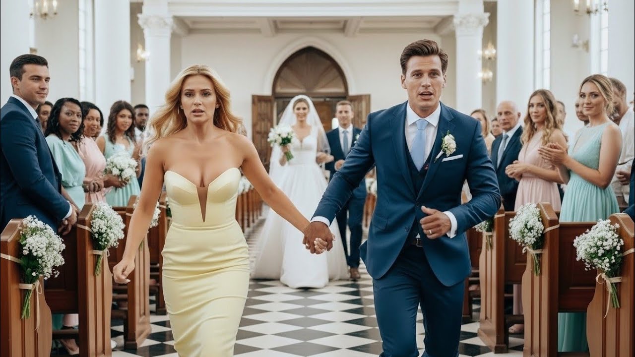 Single Dad’s Wedding Stops Cold When a Billionaire Pulls Him Aside — What Happens Next Stuns Everyon
