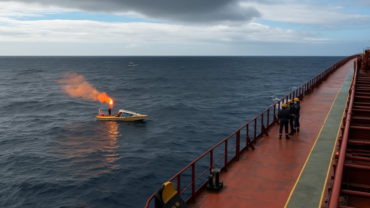 We Spotted a Distress Signal in the Middle of the Atlantic