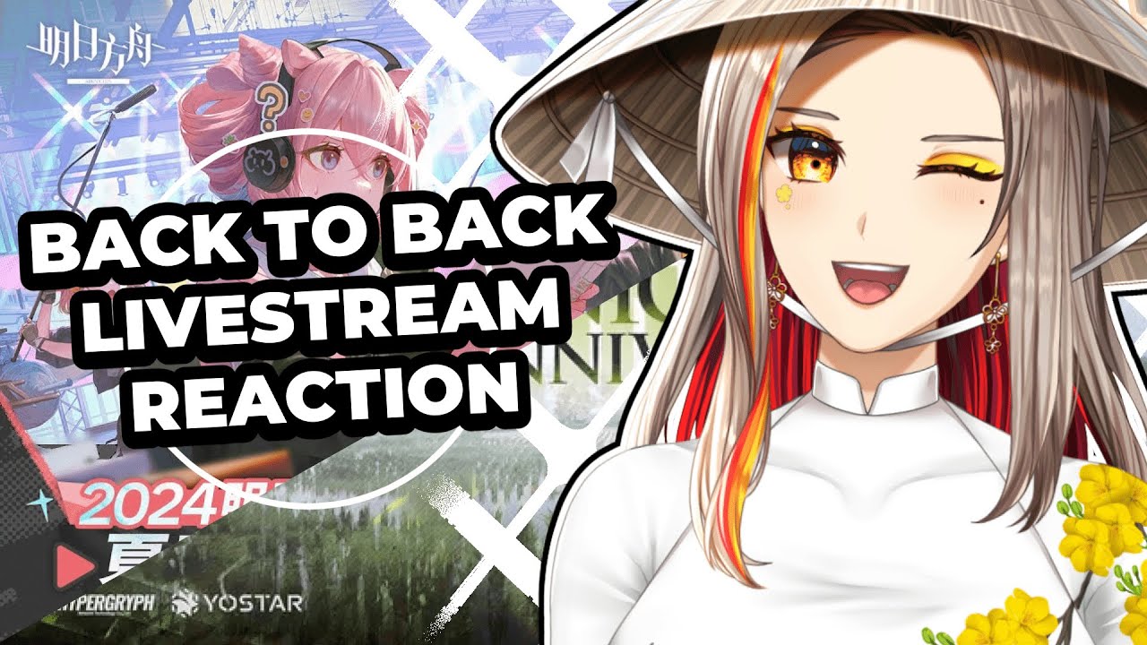 Arknights - 2024 Summer Carnival Special + 4.5th Anniversary Livestream Watchalong Party !!