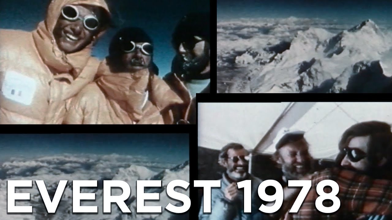Everest 1978 Pierre Mazeaud Jean Afanassieff Nicolas Jaeger Kurt Diemberger au sommet alpinisme