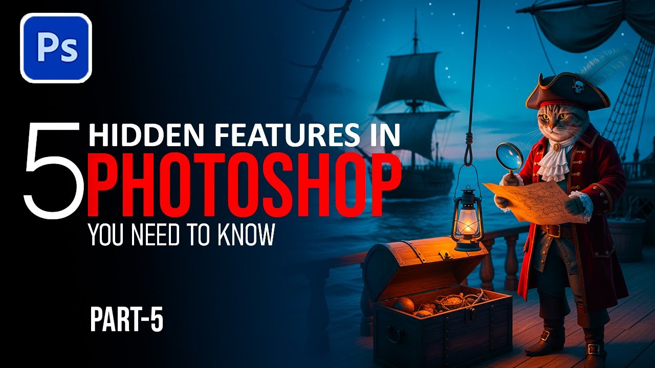 Try These 5 Secret Photoshop Features That Make Editing So Much Easier | Part 5