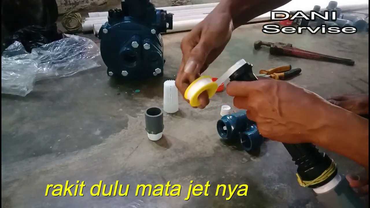 MEMASANG JET PUMP PANASONIK GN130 JOSSS