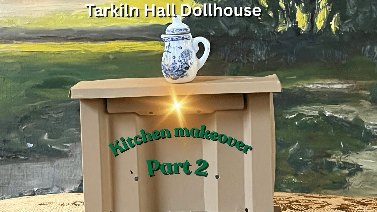 1850's Dollhouse Kitchen Fireplace | Makeover Part 2
