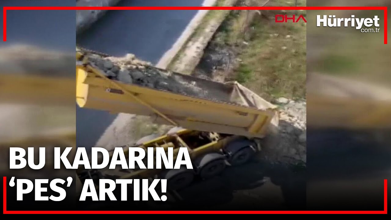 Kaçak Hafriyatçılar İşi Abarttı, Güpegündüz Boş Arsaya Döküm Yapıp Kaçtılar