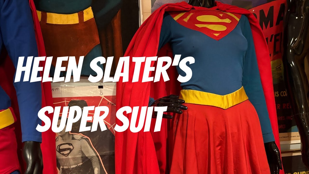 Buying HELEN SLATER'S Original SUPERGIRL Suit + Enormous Superman and Supergirl Collection