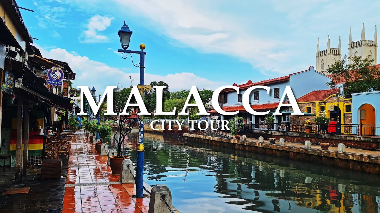 A Rainy Day Walk in Malacca City (January 2022)
