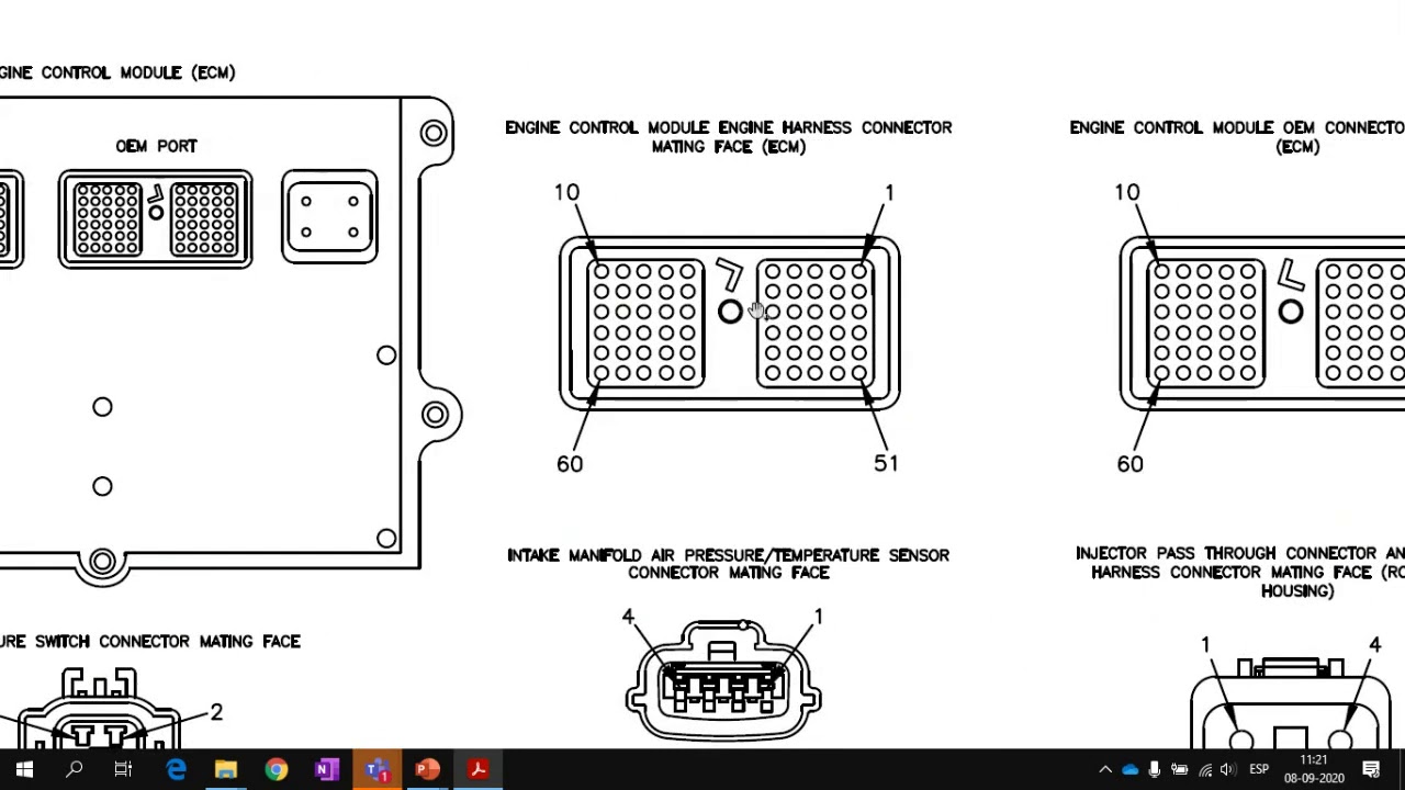 Ciclos de potencia: Interpretación de diagramas eléctricos en motores Cummins