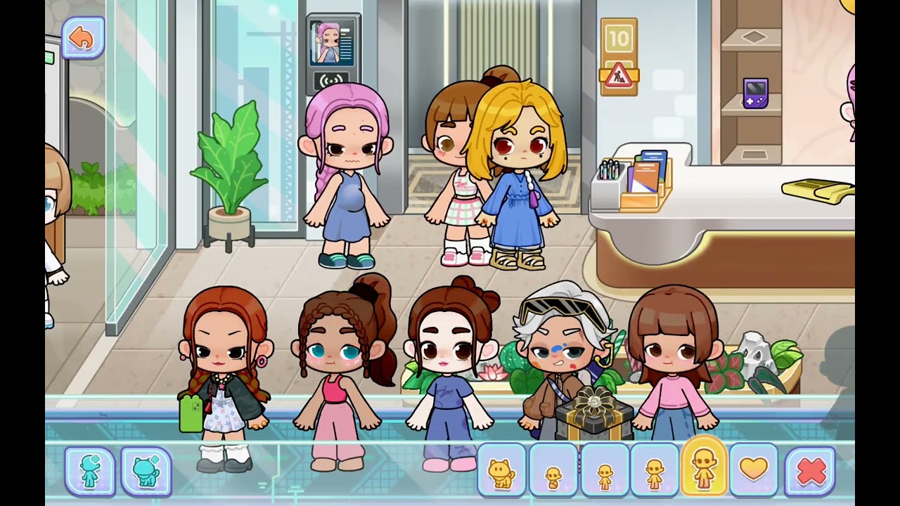 ECE VE BEN İŞYERİNE GİDİYORUZZZ.,,,,GAME WORLD OYUN ÇOCUK  EYLENCE