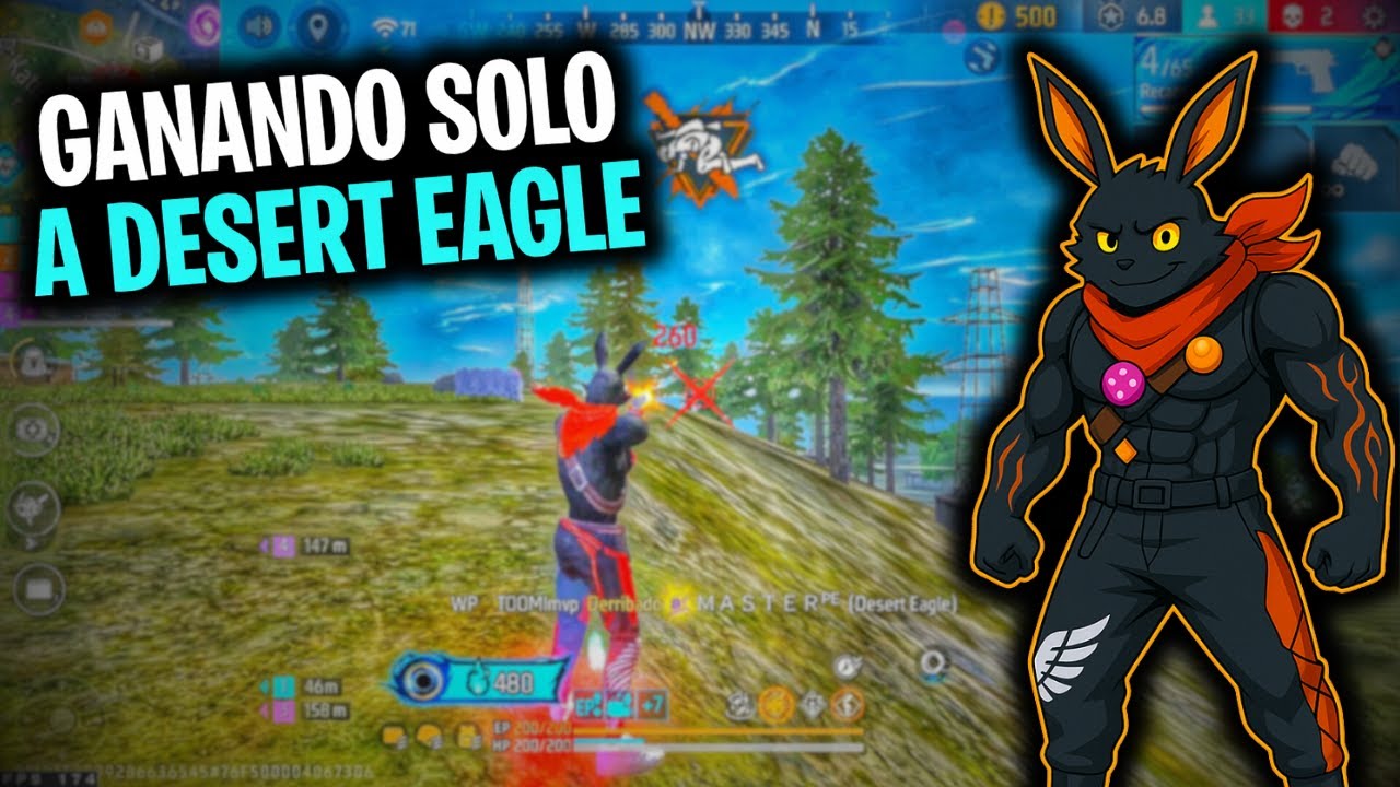 ASI FUE COMO PROB&Eacute; LA DESERT EAGLE EN BR-CLASIFICATORIA 🤯