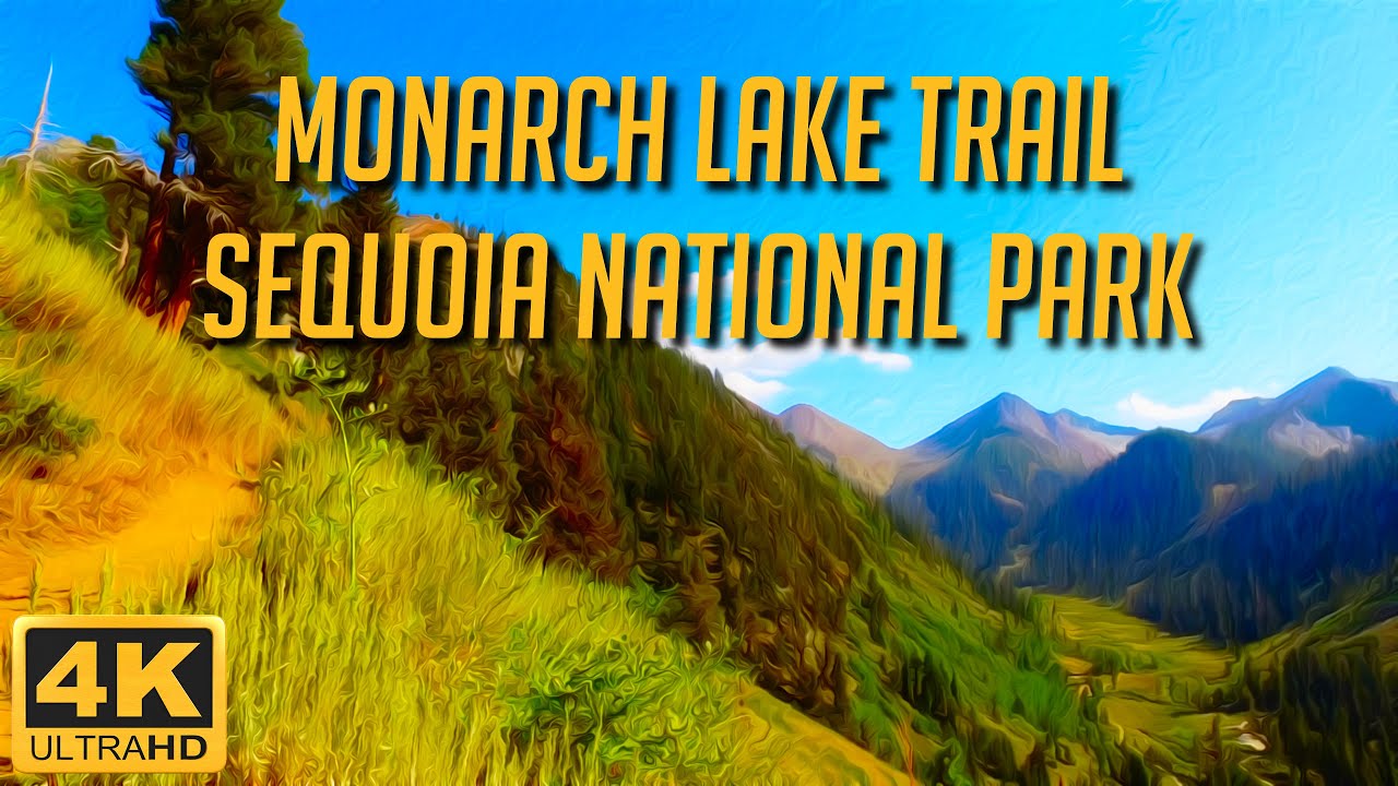 Is this the MOST EPIC HIKE in Sequoia National Park? - Monarch Lake Trail -  Virtual Hike in 4K HD