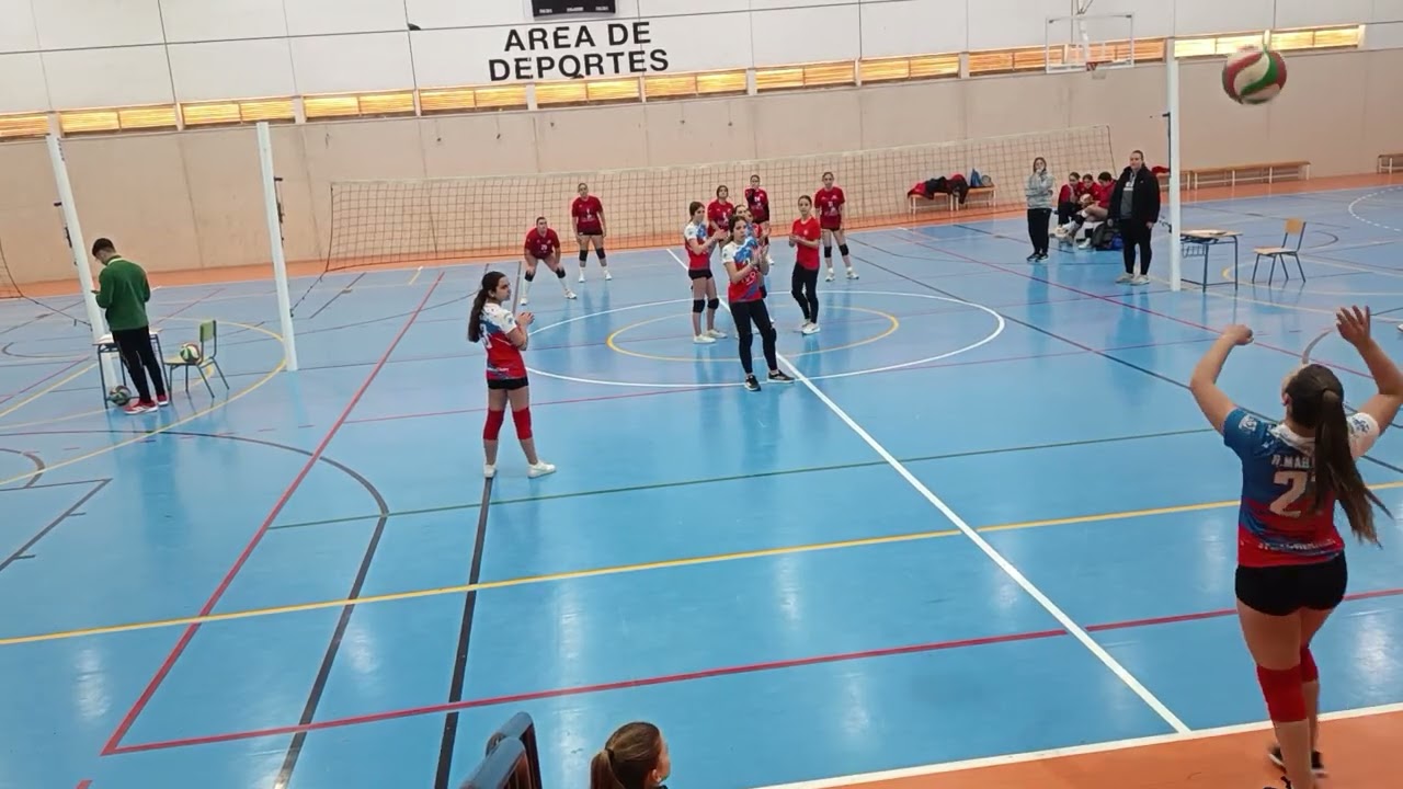 Voleibol KV. Jornada 12. Cadete Rojo 0 - 2 Puebla