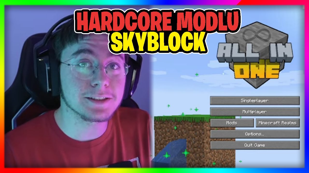 Doğukan Adal Yeni Modlu Hardcore Skyblock Serisine Başlıyor | 1 Kasım