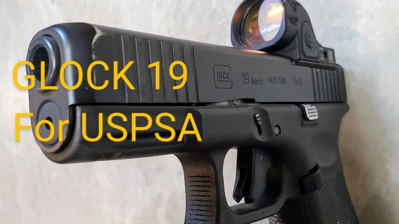 Glock 19 for USPSA competition