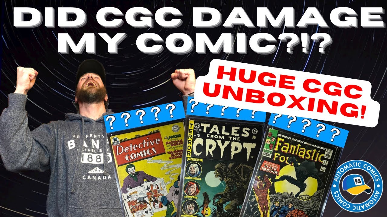 Комиксы вернулись из CGC | CGC испортили мой комикс?!?