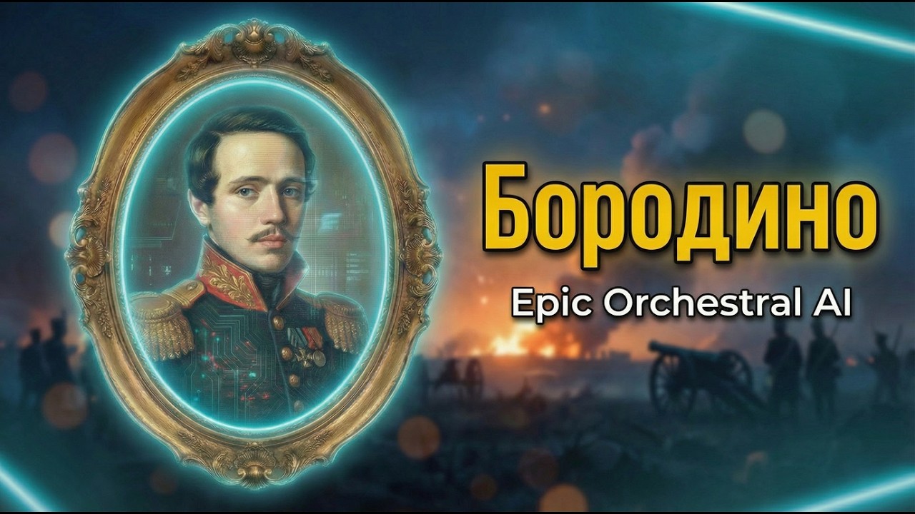 Бородино | Лермонтов — Эпическая баллада с оркестром AI (1812 год в музыке)
